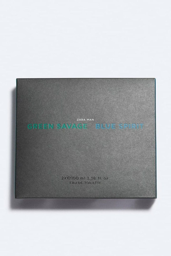 ZARA GREEN SAVAGE+BLUE SPIRIT